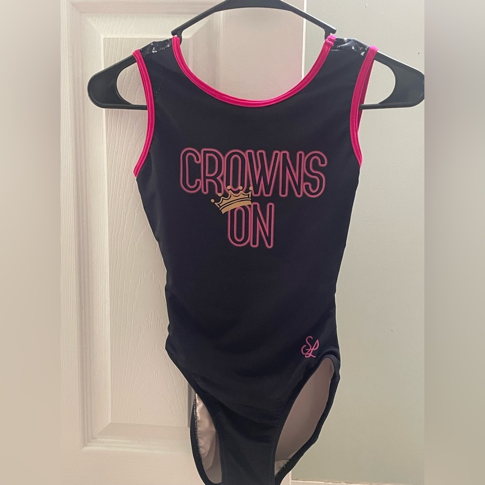 Pop BQBC gymnastics Leotard girls Size XL